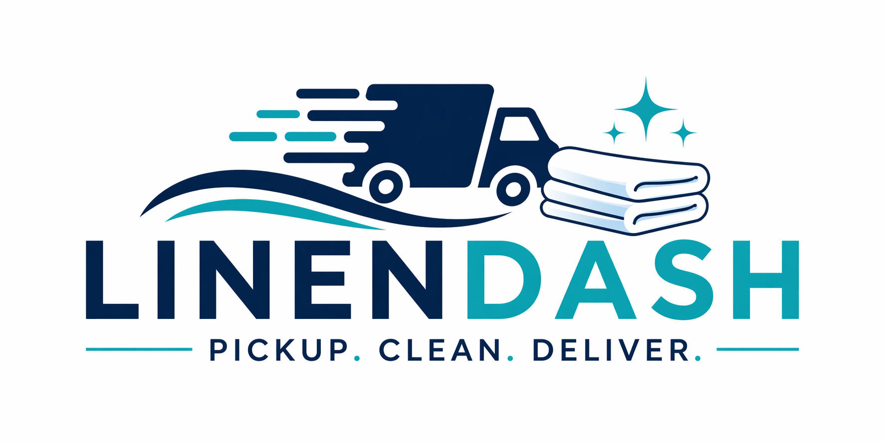 LinenDash Wash & Fold and Commercial Linen Service Logo